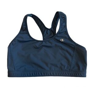 Champion Reversible Blue & Light Blue Racerback Sports Bra